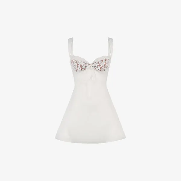 ADRIANA MINI DRESS House Of Cb, ivory