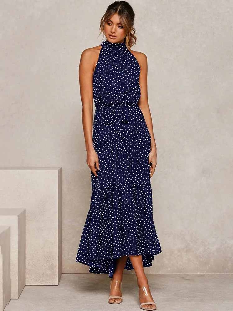 Adriana® | Summer Dress With Polka Dot Print Shine Into Summer