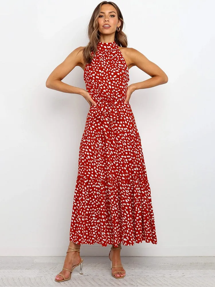 Adriana® | Summer Dress With Polka Dot Print Shine Into Summer