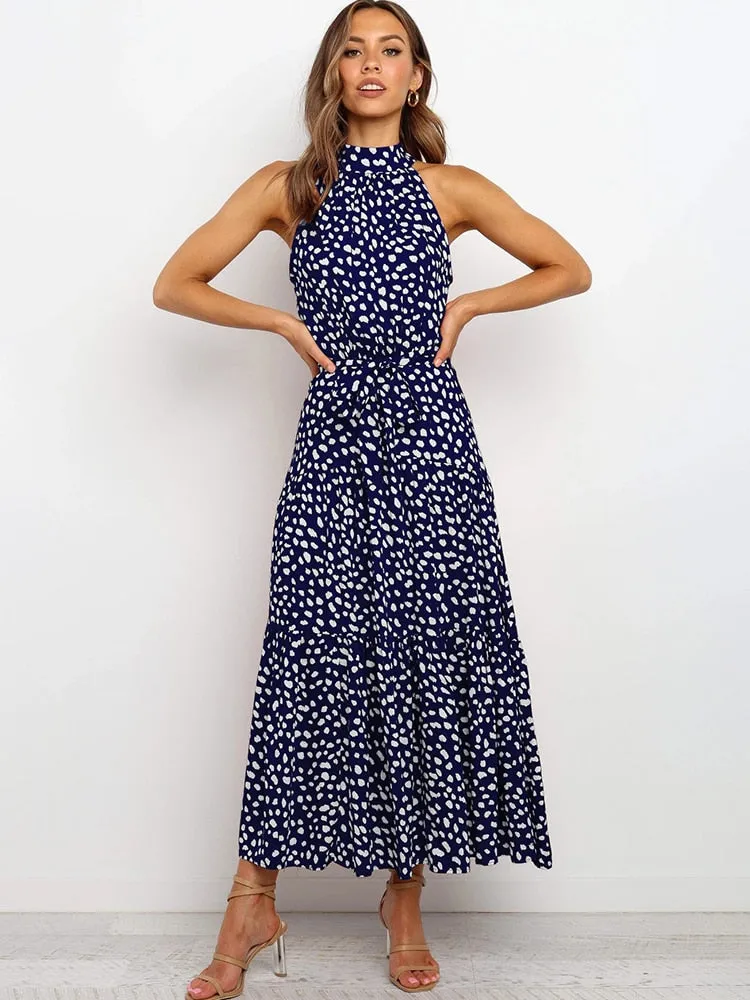 Adriana® | Summer Dress With Polka Dot Print Shine Into Summer