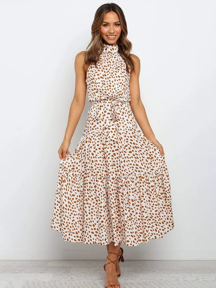 Adriana® | Summer Dress With Polka Dot Print Shine Into Summer