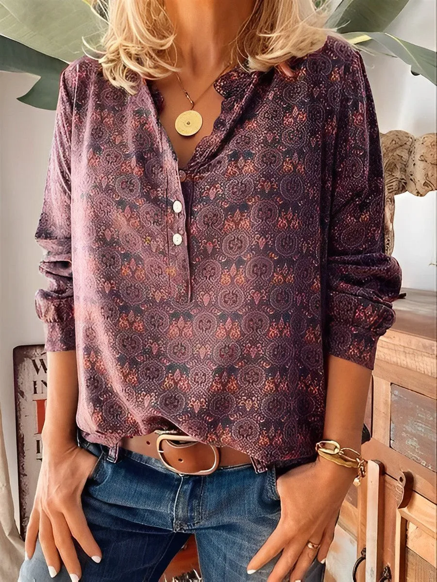 Adriana® | Vintage Summer Blouse