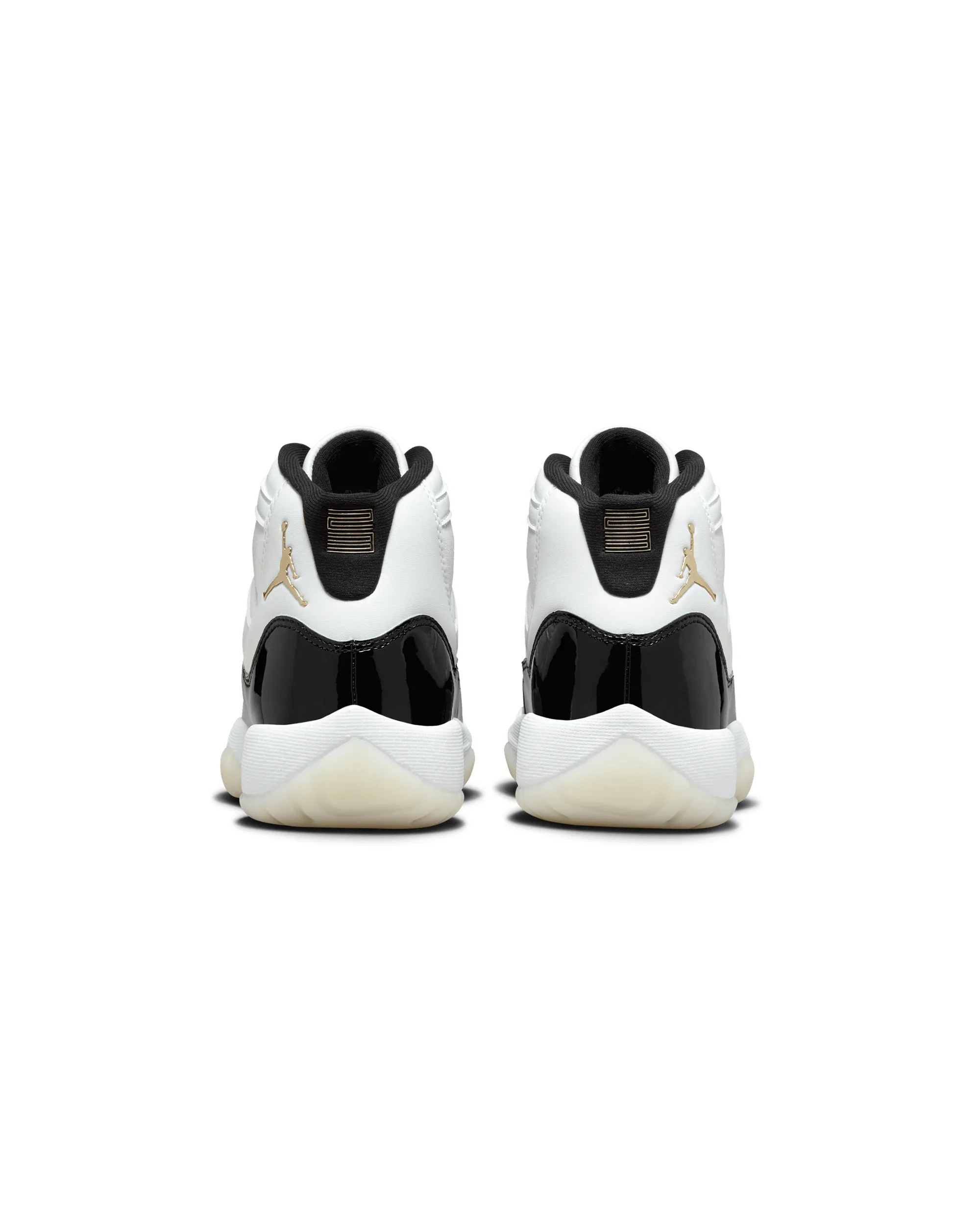 Air Jordan 11 Retro Grade School - White / Metallic Gold-Black