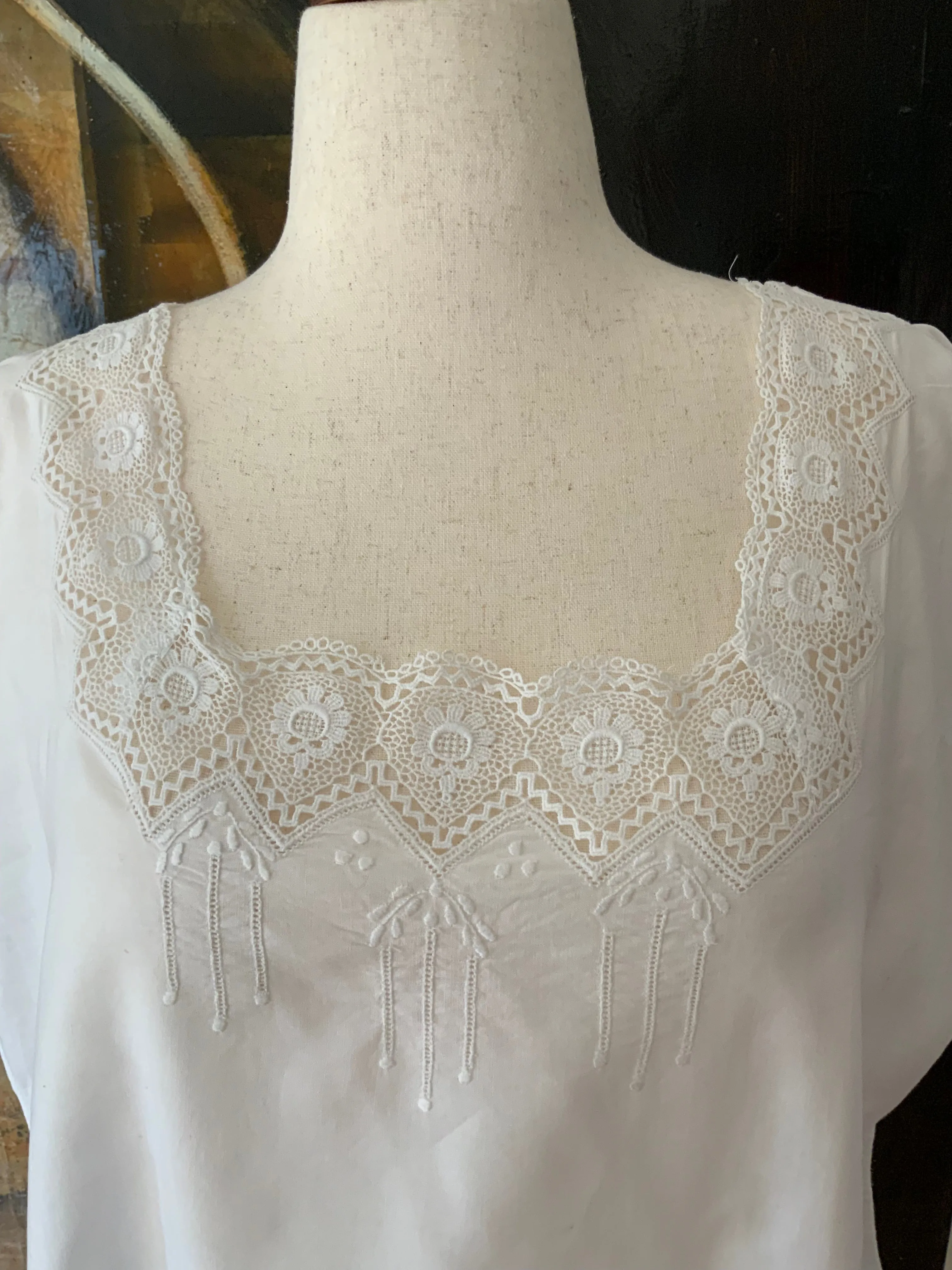 Antique Nightgown / Slip Dress - 1900 - ED11