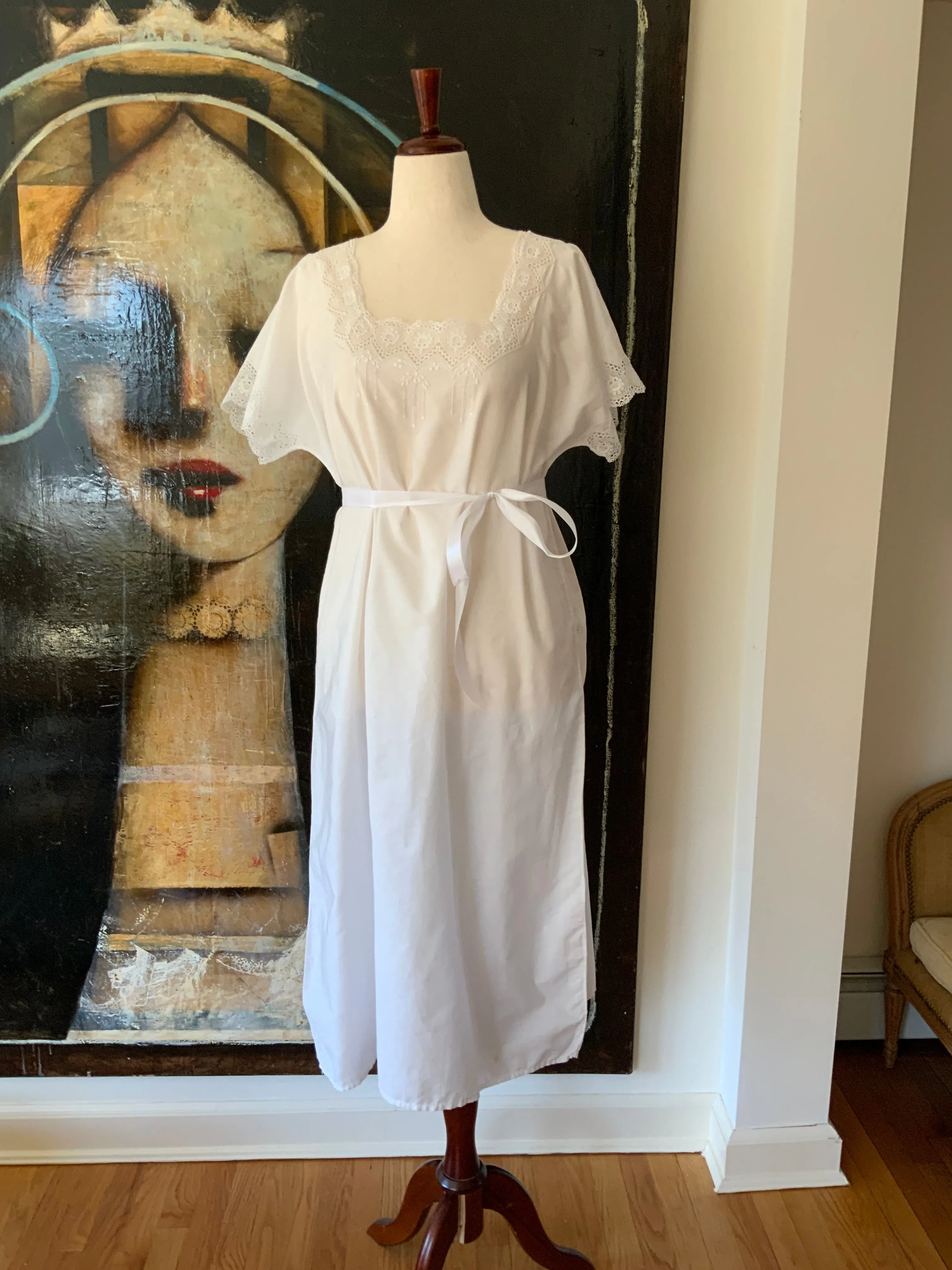 Antique Nightgown / Slip Dress - 1900 - ED11