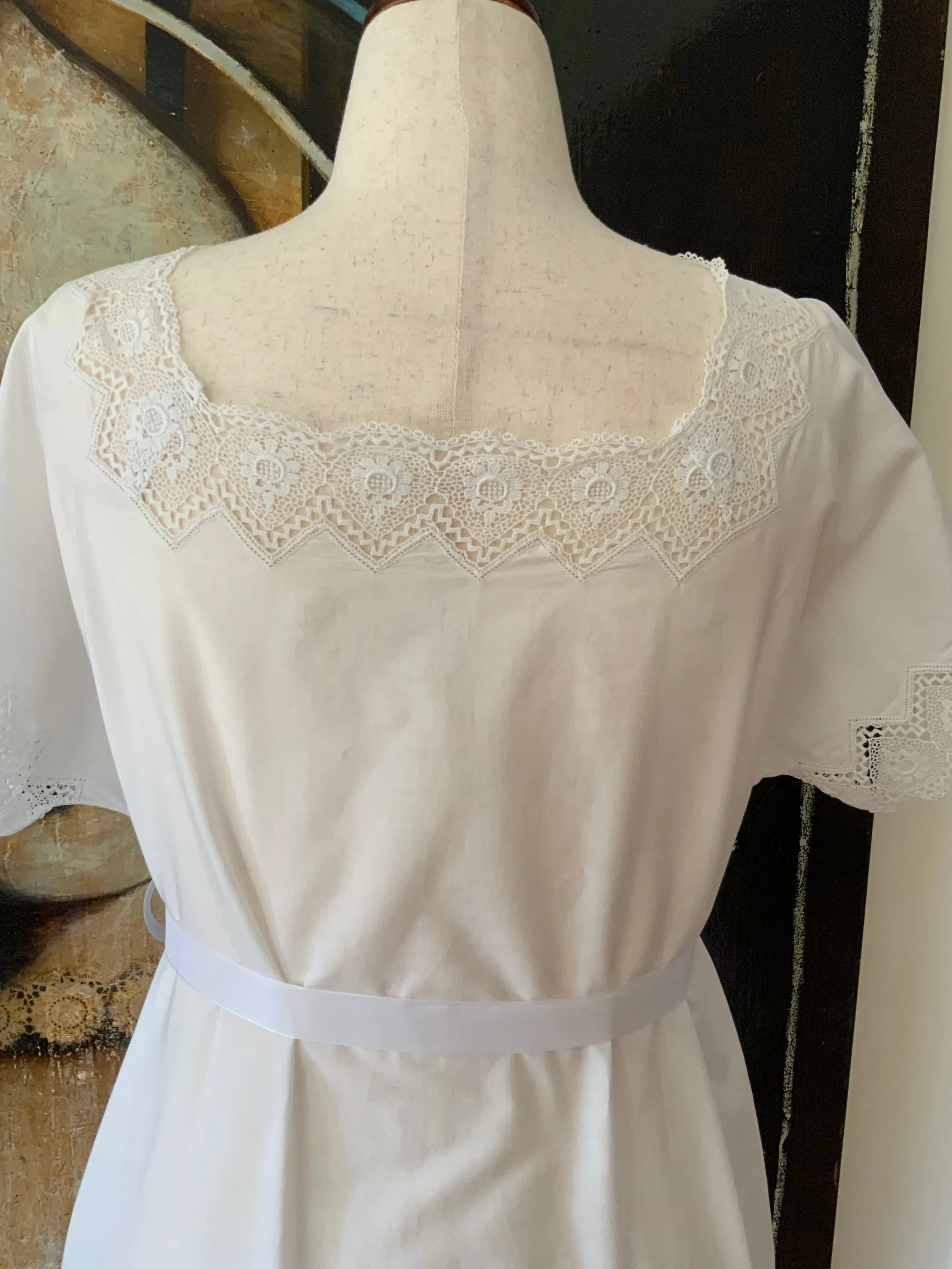 Antique Nightgown / Slip Dress - 1900 - ED11