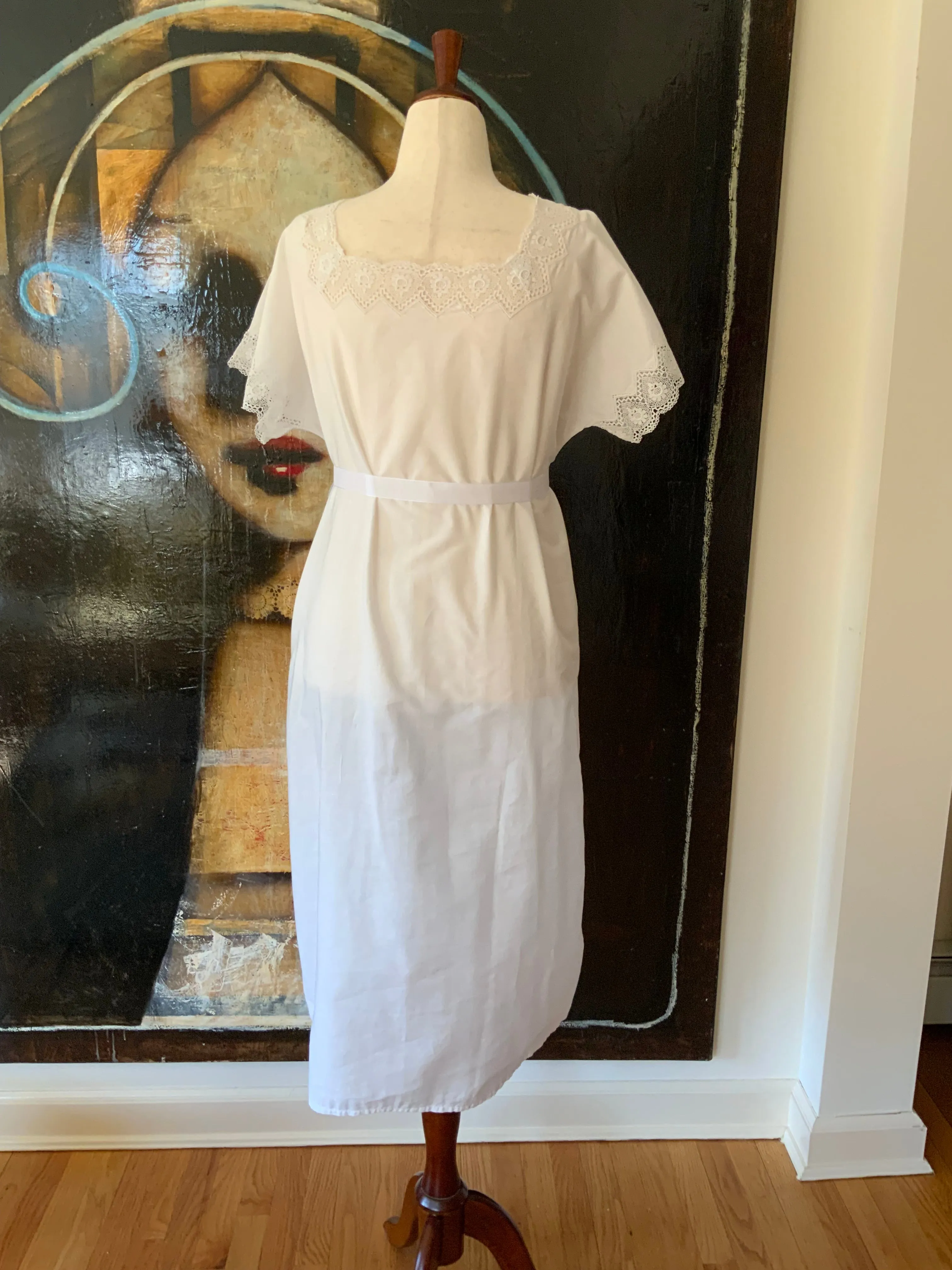 Antique Nightgown / Slip Dress - 1900 - ED11