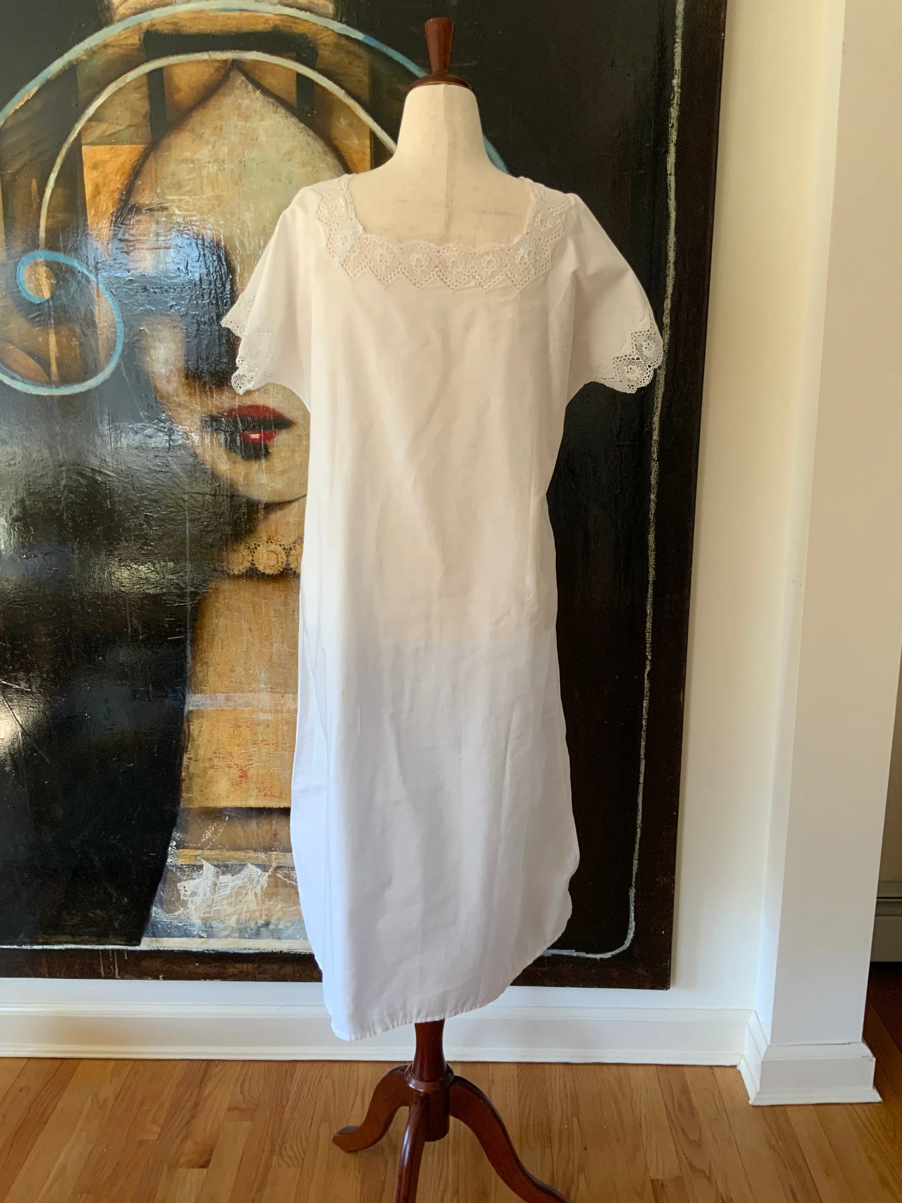 Antique Nightgown / Slip Dress - 1900 - ED11