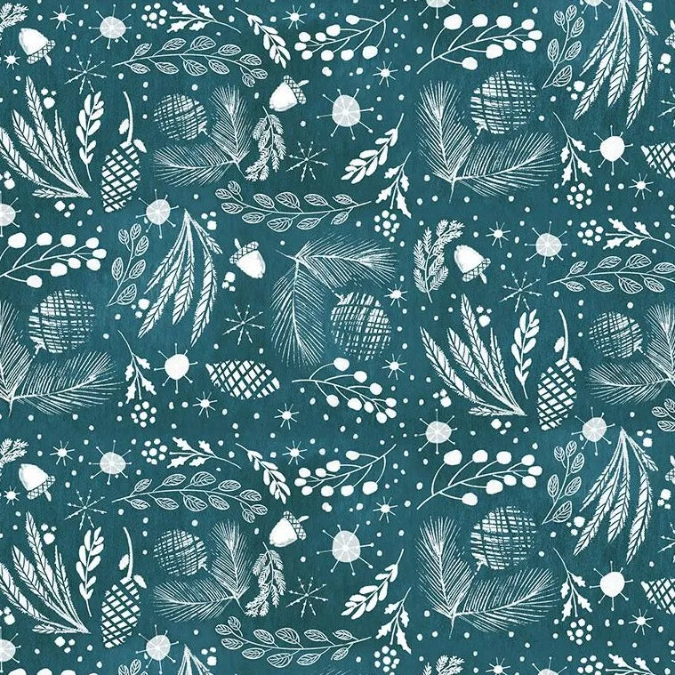 Baby It's Cold Outside Flurry in Multi by Clara Jean