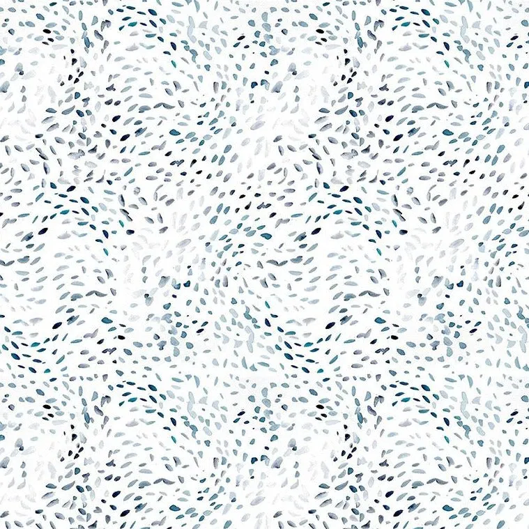 Baby It's Cold Outside Snow in White by Clara Jean