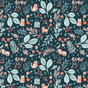 Baby It's Cold Outside Winter Wonderland in Multi by Clara Jean
