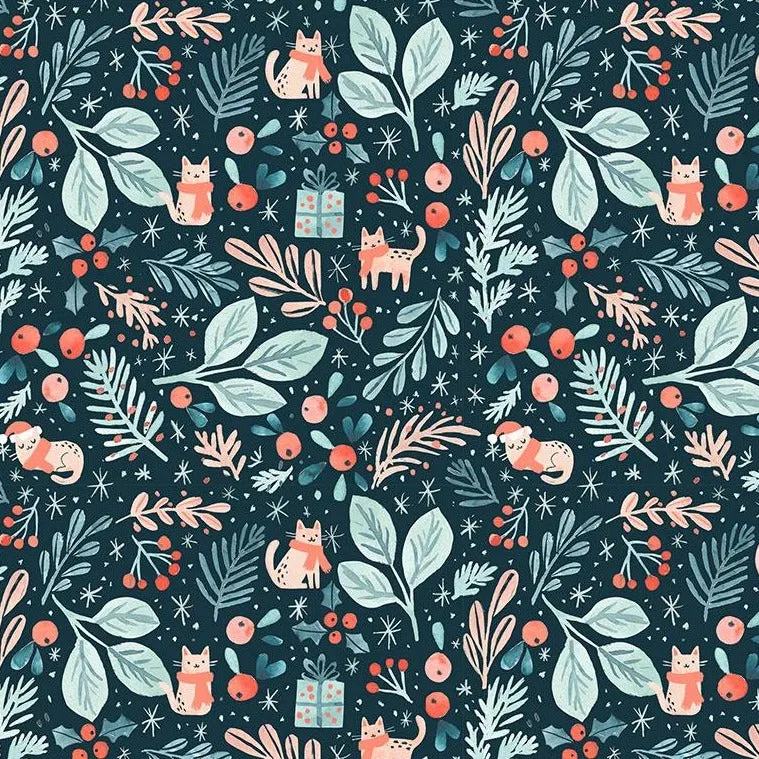 Baby It's Cold Outside Winter Wonderland in Multi by Clara Jean
