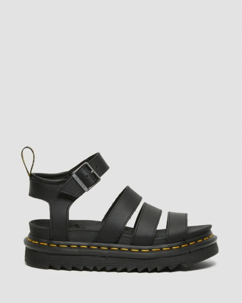 Blair 3 Strap Sandal - Black
