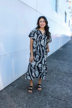Botanical Beauty Midi • Black