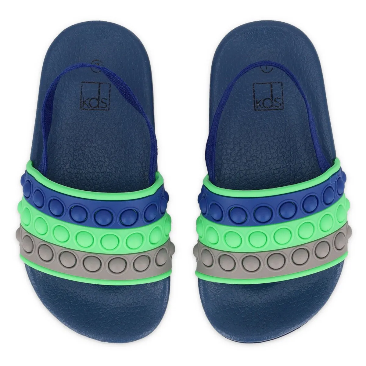 Boys Slide Sandal - Blue