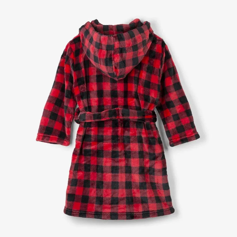 Buffalo Plaid Fleece Robe