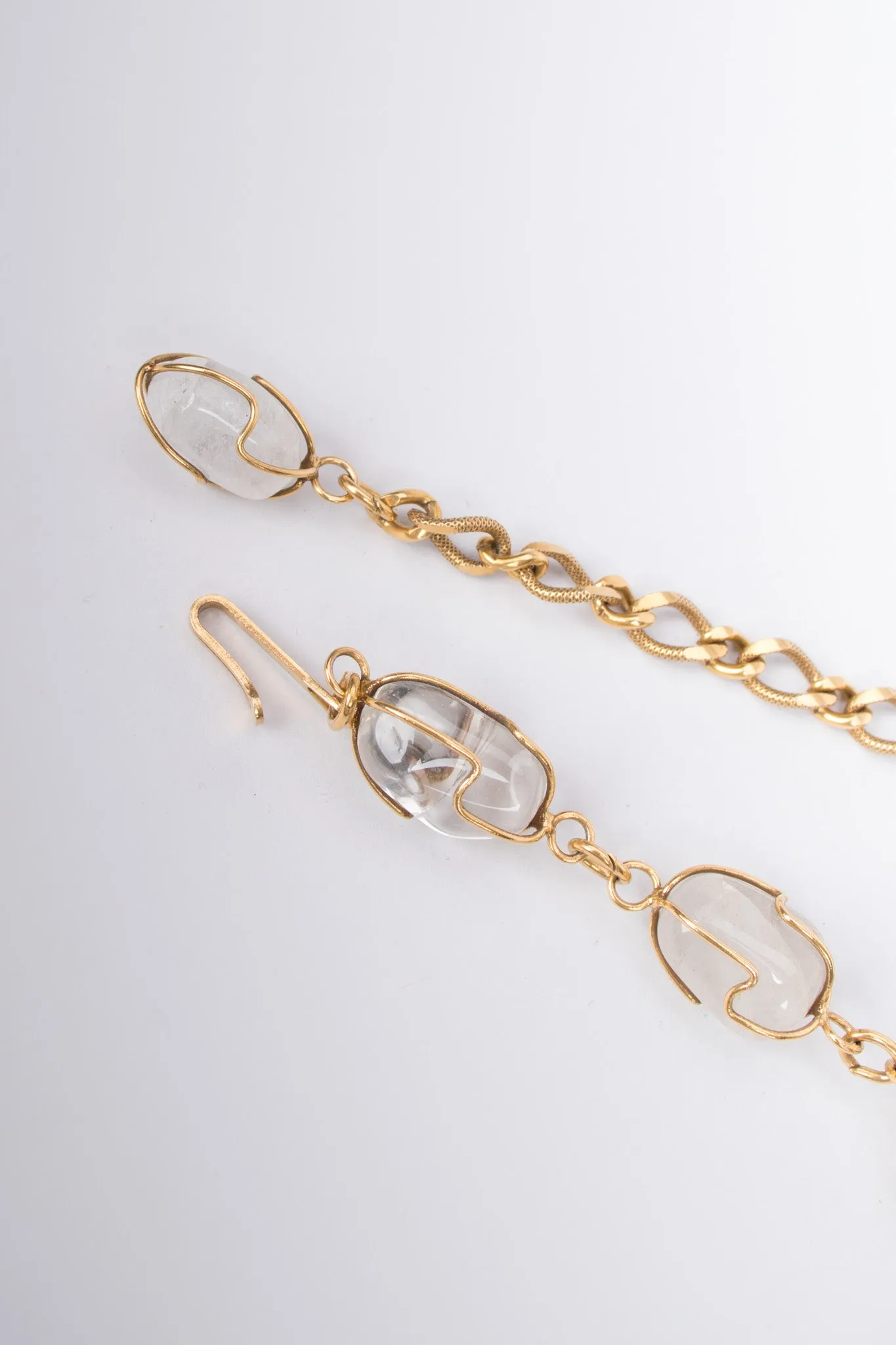 Byzantine Crystal Mint Necklace
