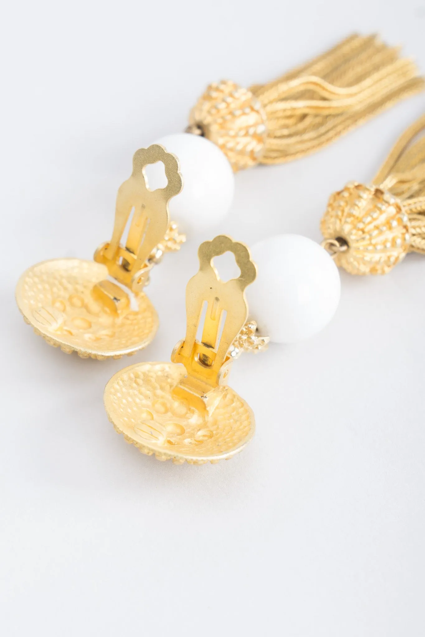 Chain Tassel Drop Earrings