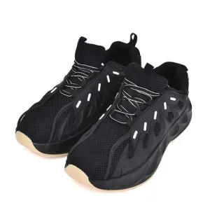 Couples Pure Color Retro Dad Sneaker Shoes -  Unisex