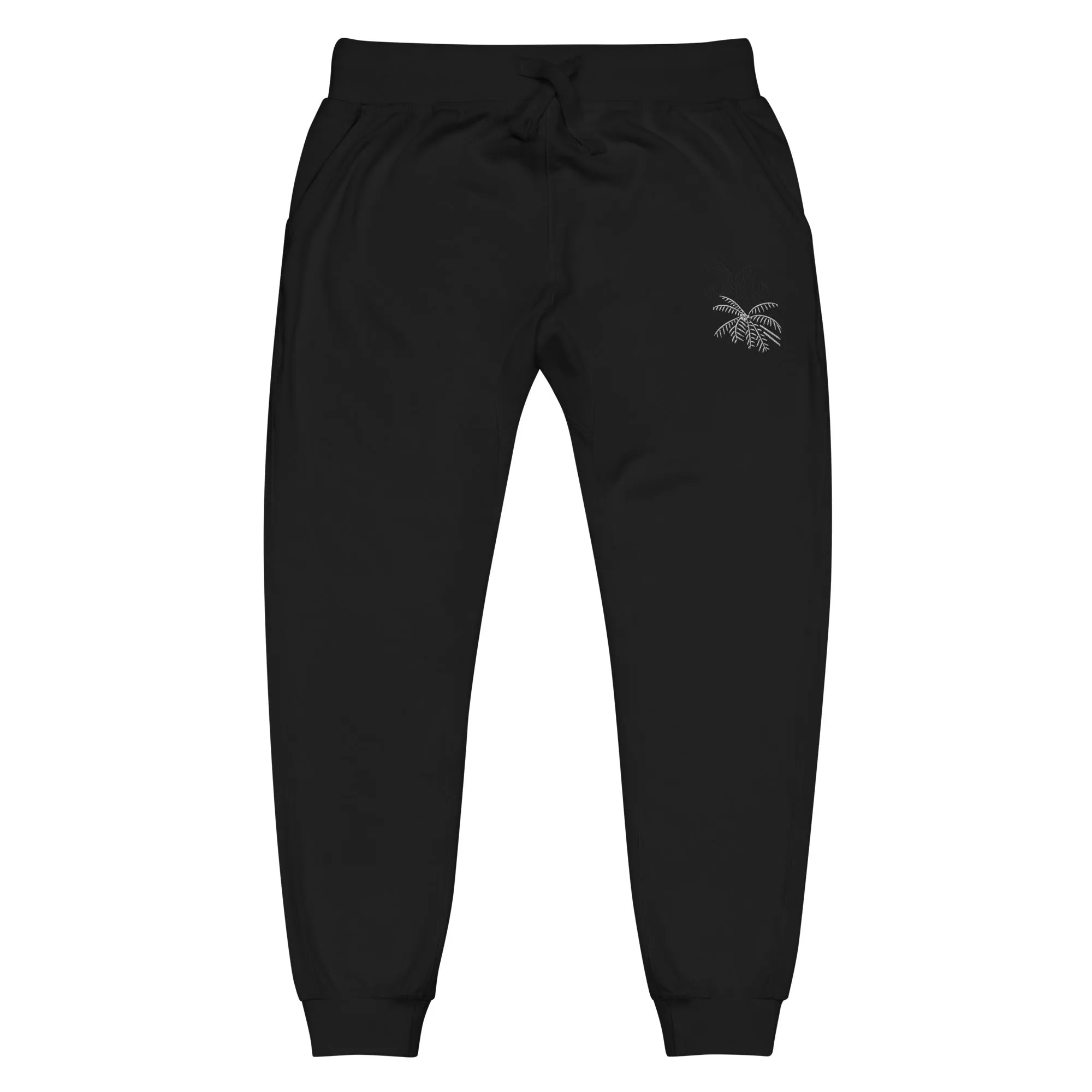 Cozy Embroidered Haven Fleece Sweatpants
