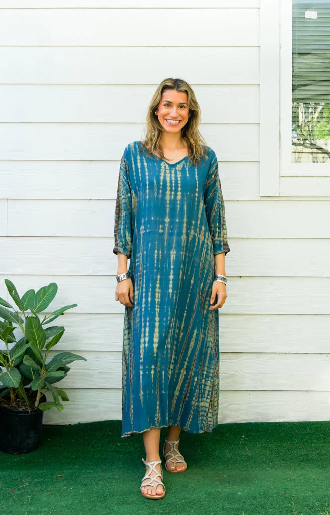 Deep Sea Drift Maxi Dress