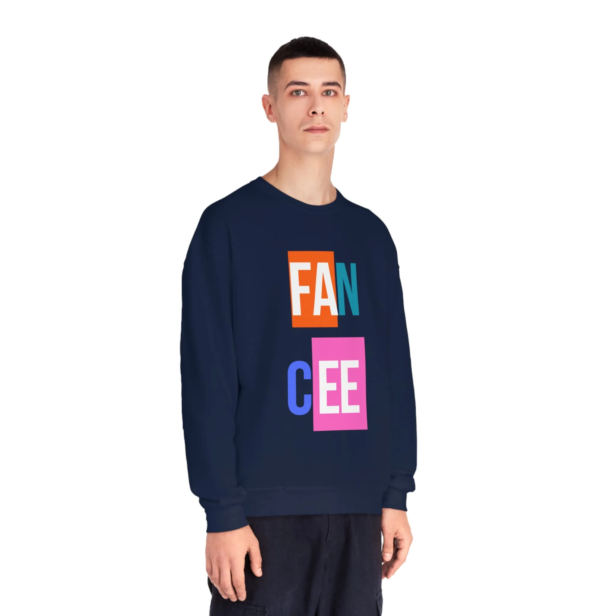 Fancee Blocked Unisex NuBlend® Crewneck Sweatshirt