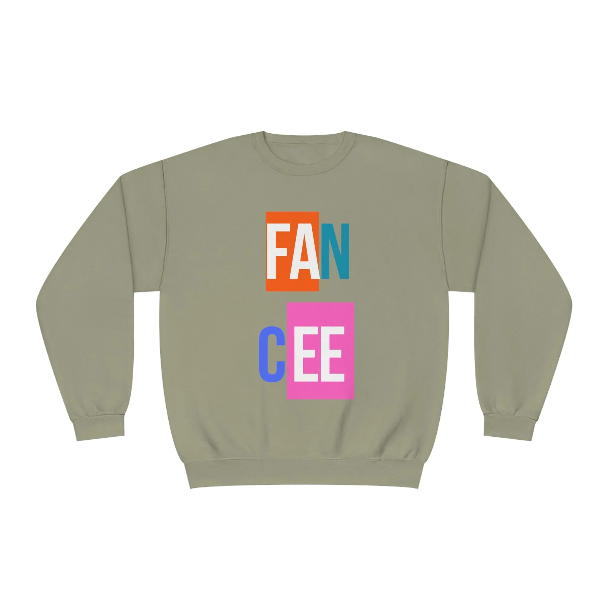 Fancee Blocked Unisex NuBlend® Crewneck Sweatshirt