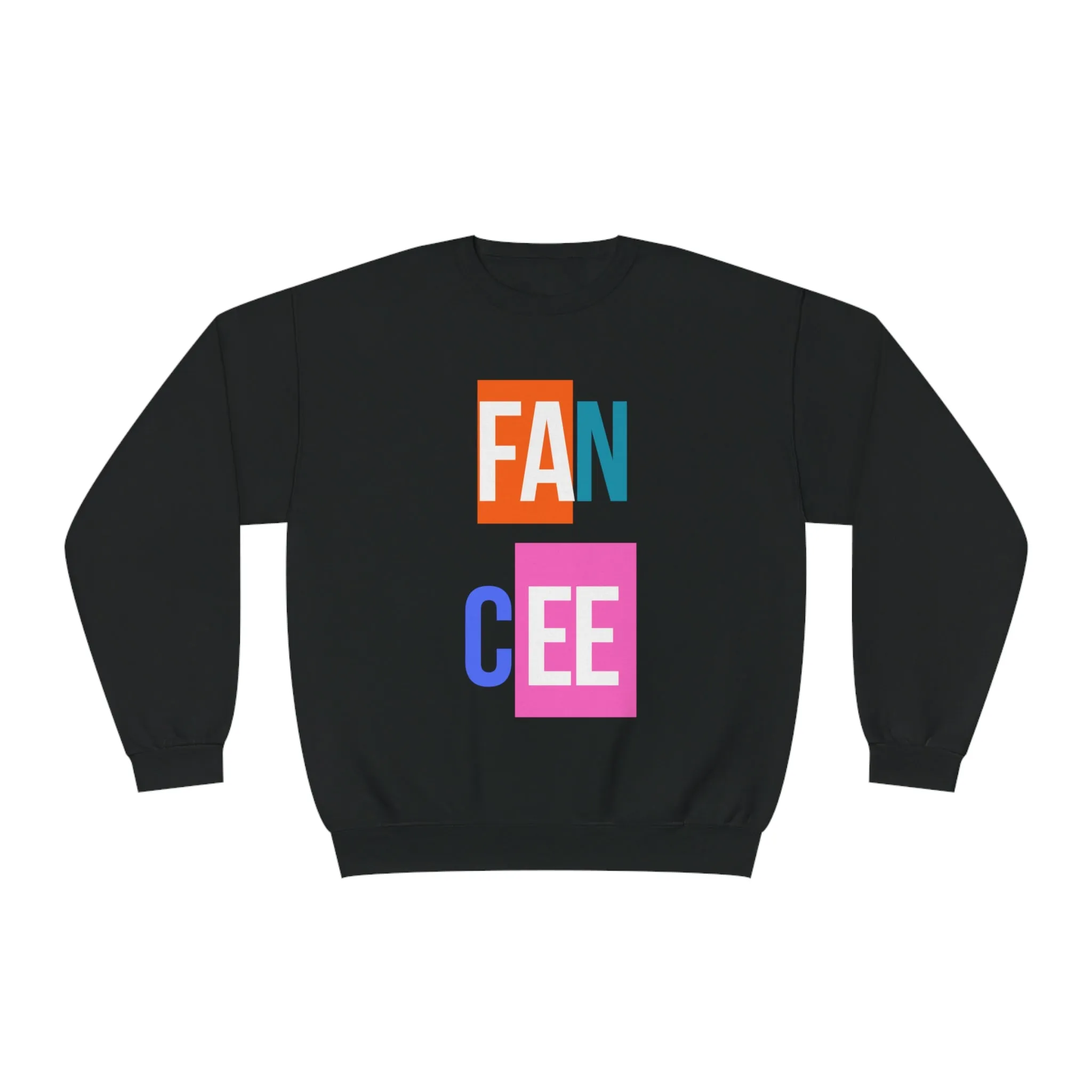 Fancee Blocked Unisex NuBlend® Crewneck Sweatshirt