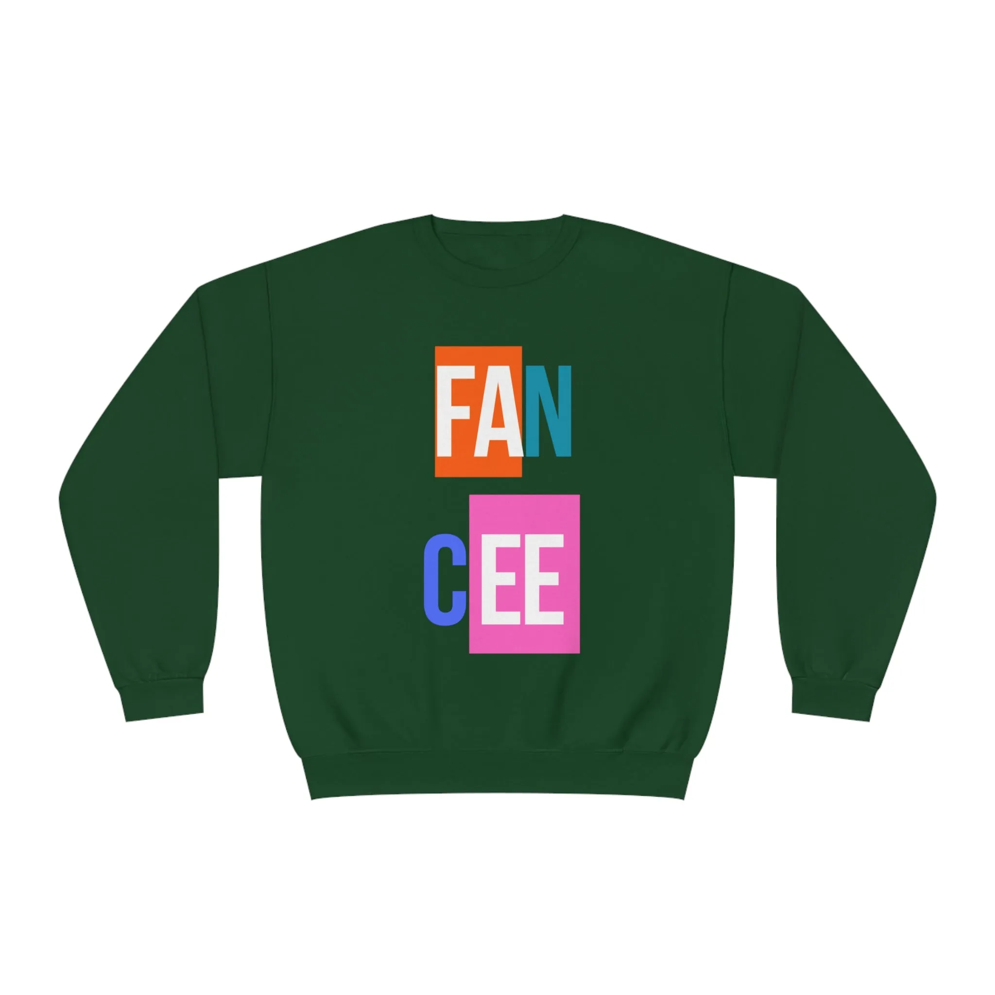 Fancee Blocked Unisex NuBlend® Crewneck Sweatshirt
