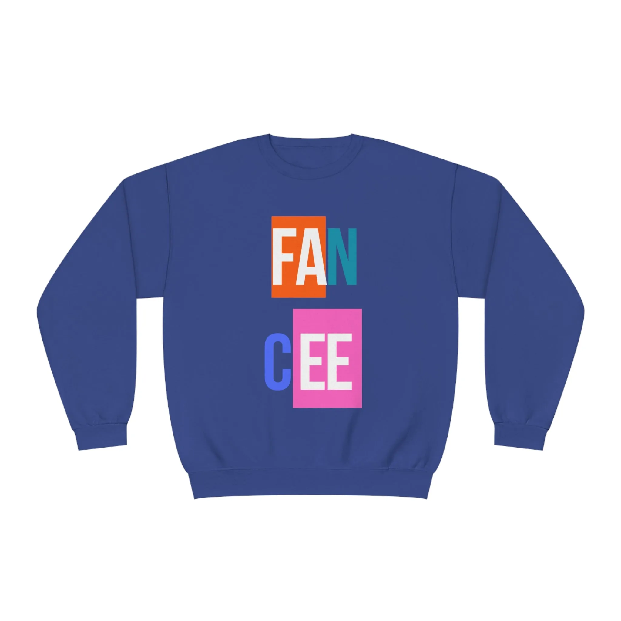 Fancee Blocked Unisex NuBlend® Crewneck Sweatshirt