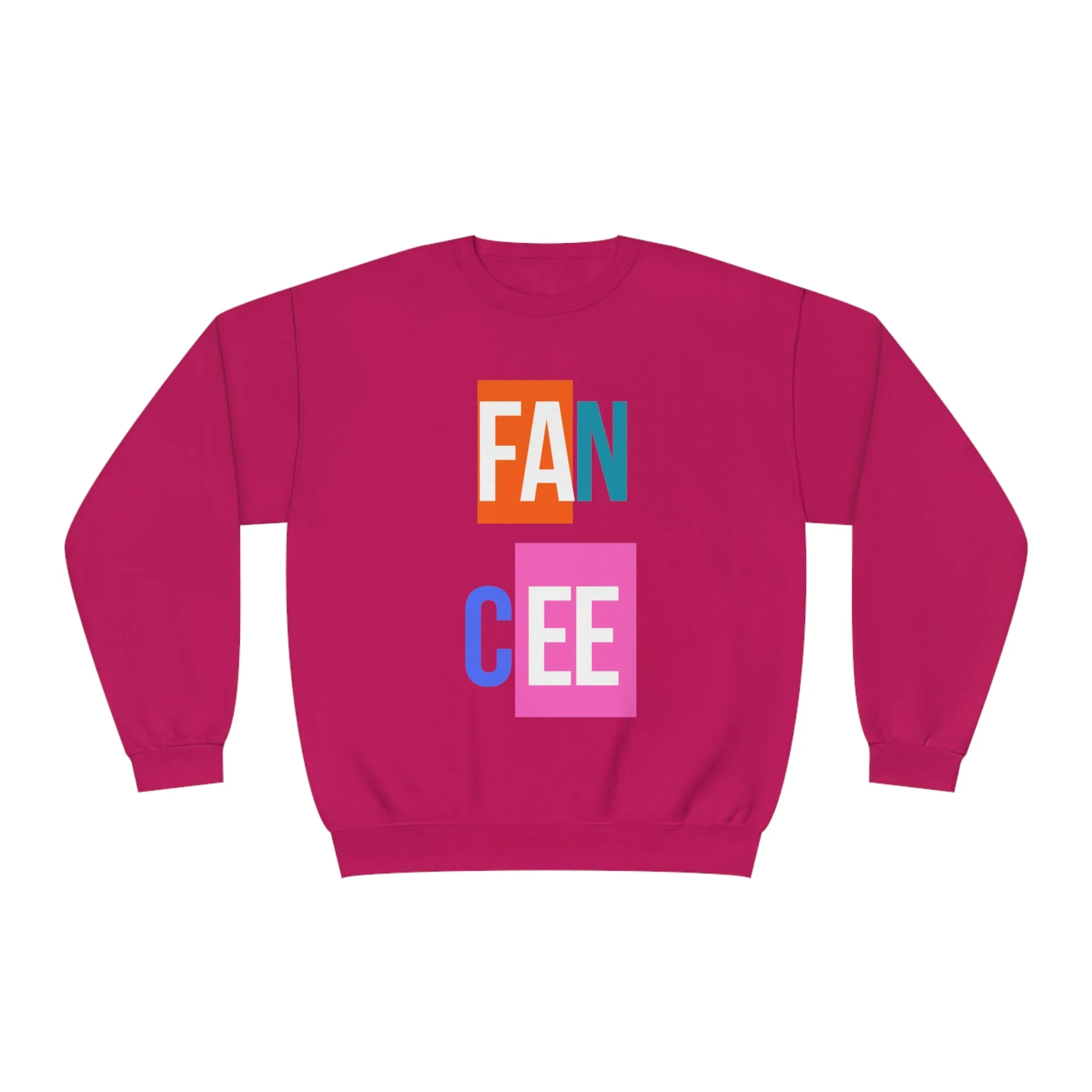 Fancee Blocked Unisex NuBlend® Crewneck Sweatshirt