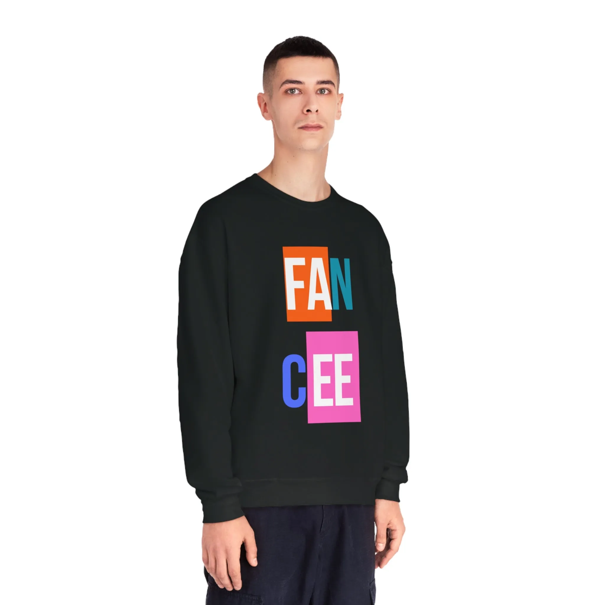 Fancee Blocked Unisex NuBlend® Crewneck Sweatshirt