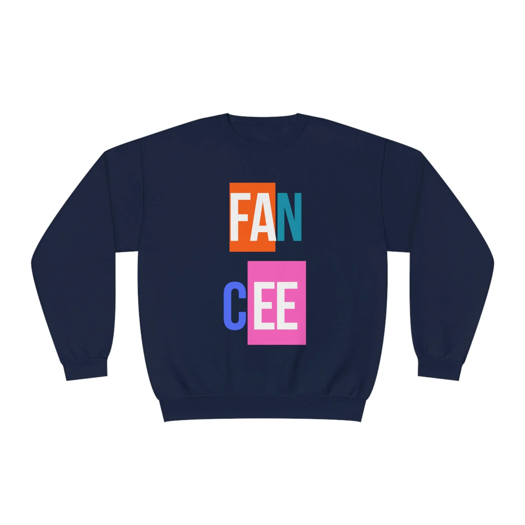 Fancee Blocked Unisex NuBlend® Crewneck Sweatshirt