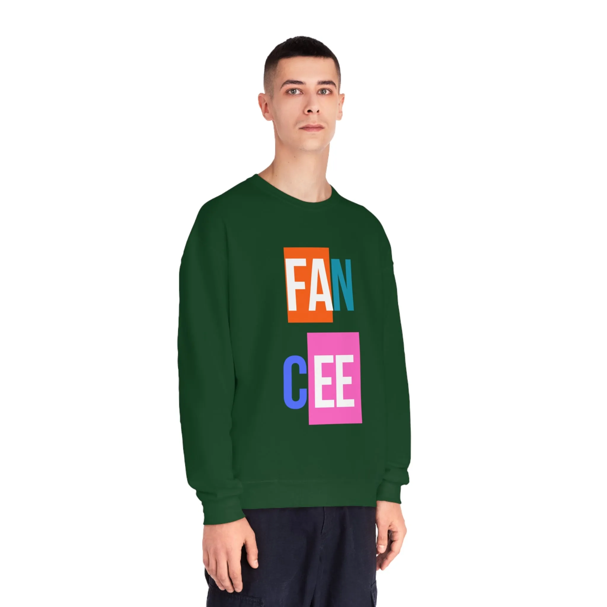 Fancee Blocked Unisex NuBlend® Crewneck Sweatshirt