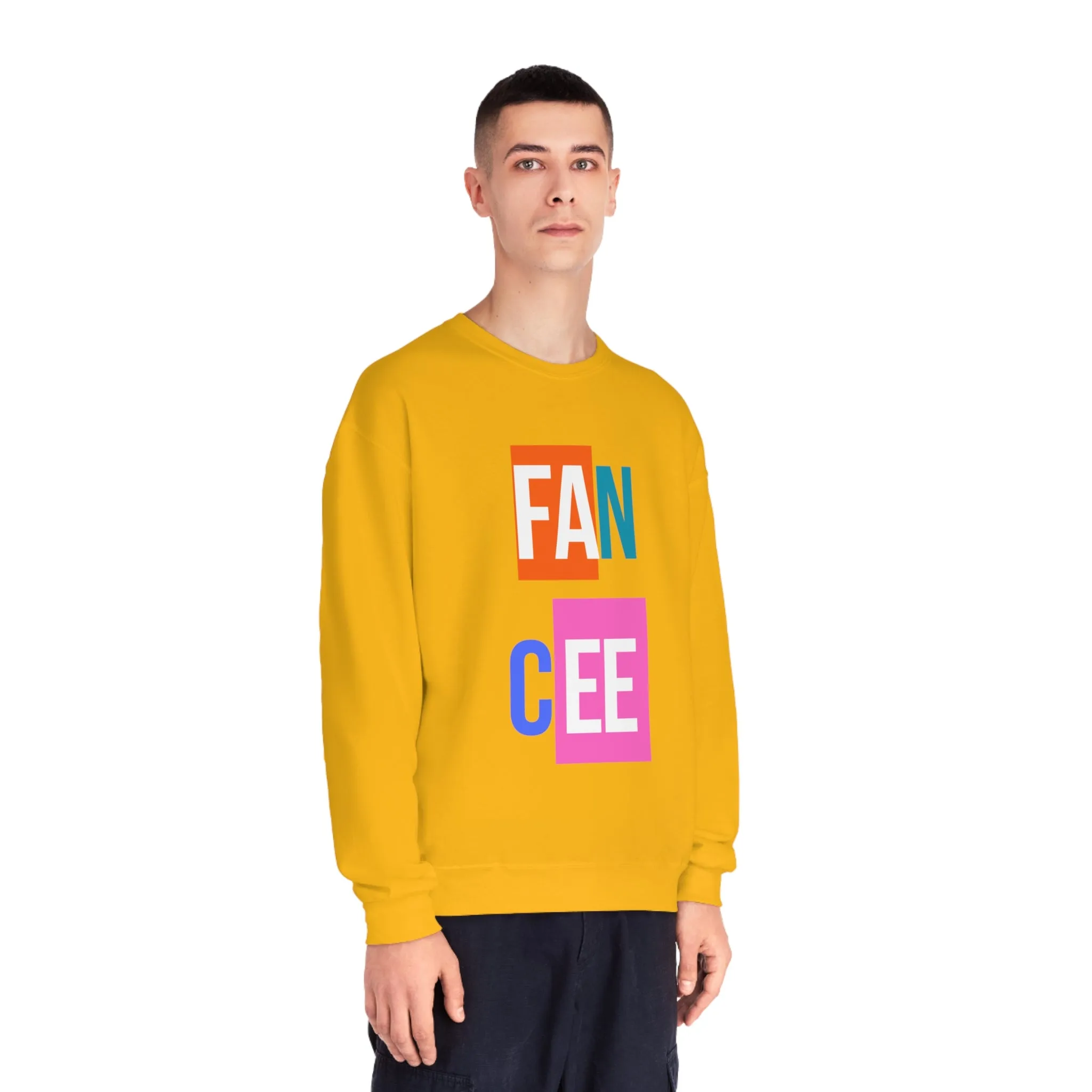 Fancee Blocked Unisex NuBlend® Crewneck Sweatshirt