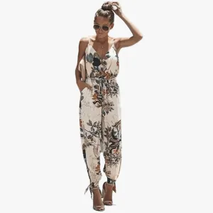 Floral Print Wide-Leg Dress