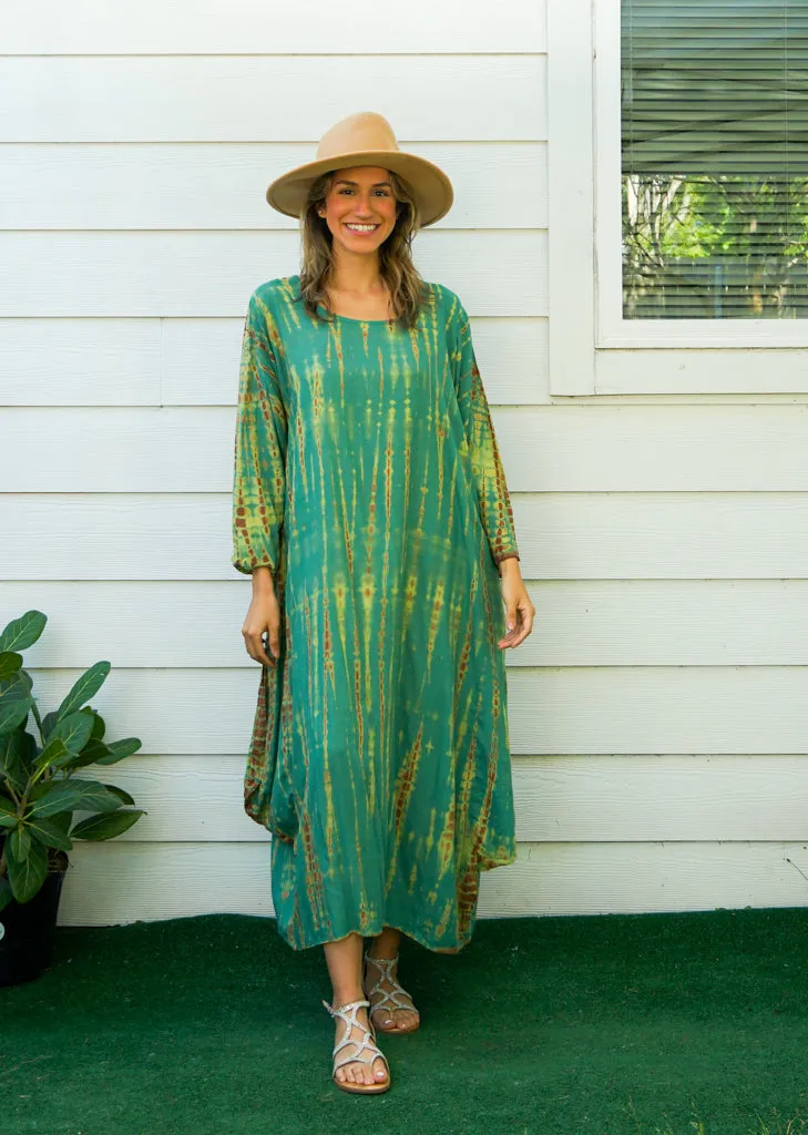Forest Whisper Maxi Dress
