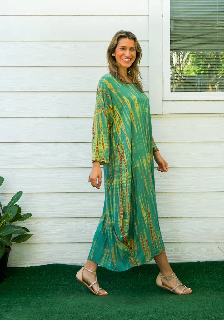 Forest Whisper Maxi Dress
