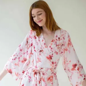 Girl & A Serious Dream - Botanical Love Print in Pink Floral