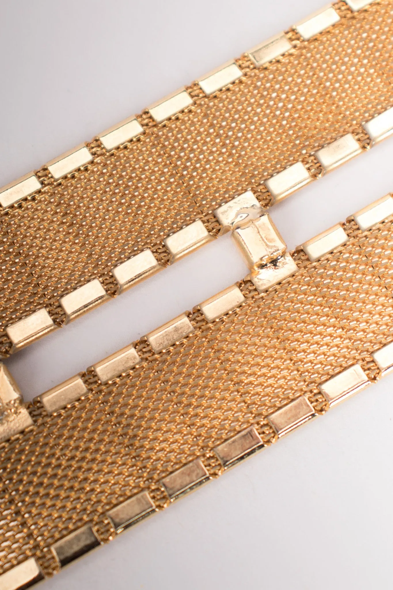 Gold Snakeskin Hematite Belt