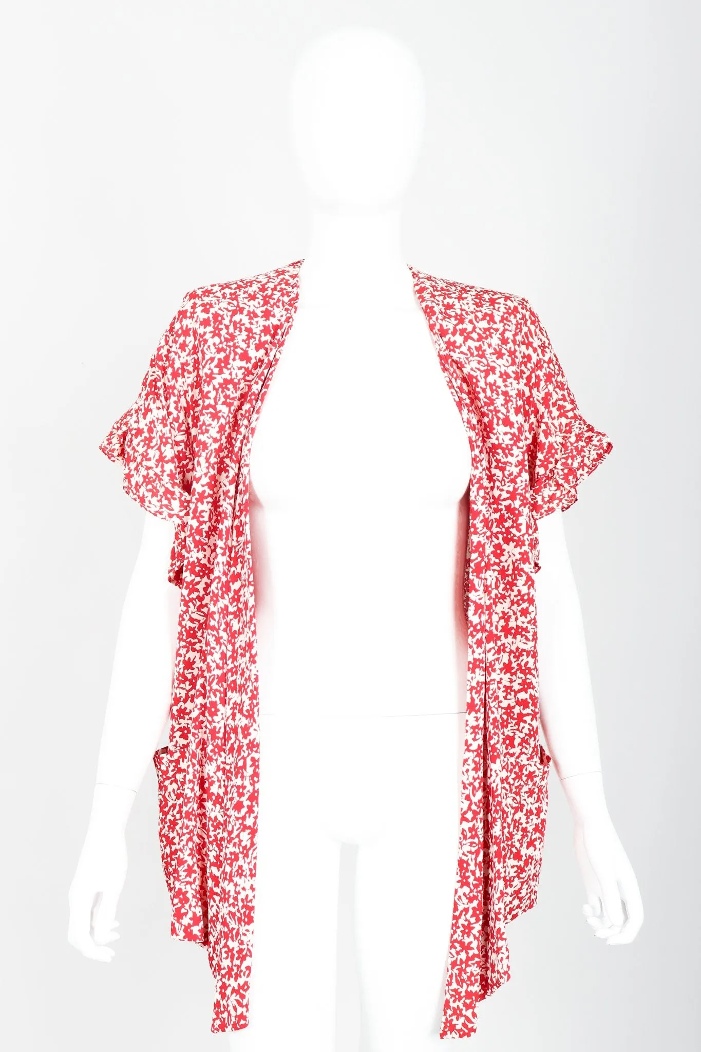 Graphic Waterfall Jacket & Skirt Set