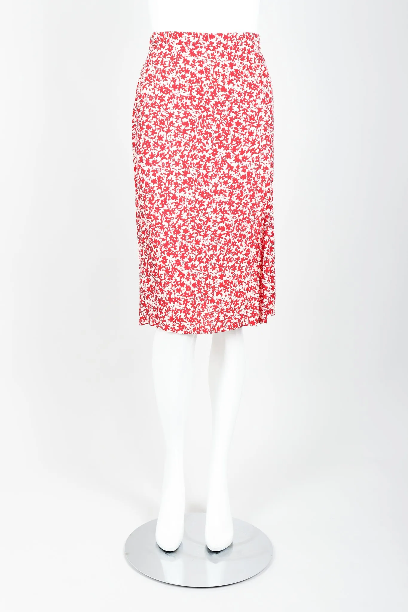 Graphic Waterfall Jacket & Skirt Set