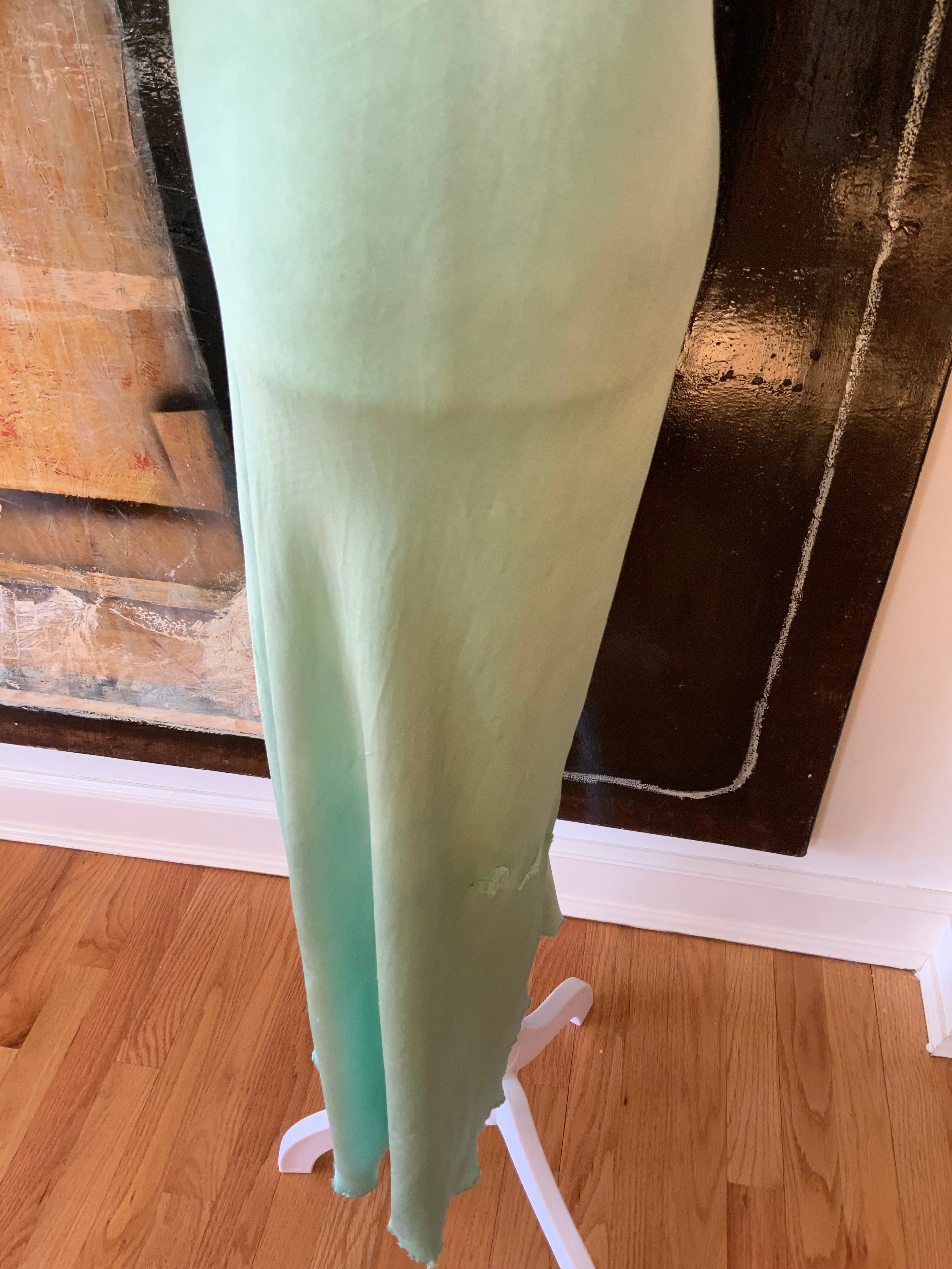 Hand Dyed Maxi Dress - 70s - 70A