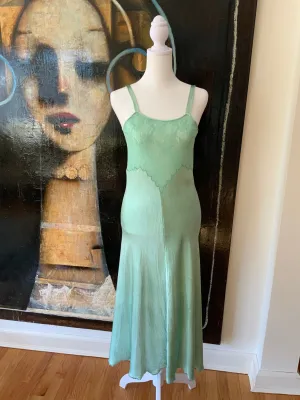 Hand Dyed Maxi Dress - 70s - 70A