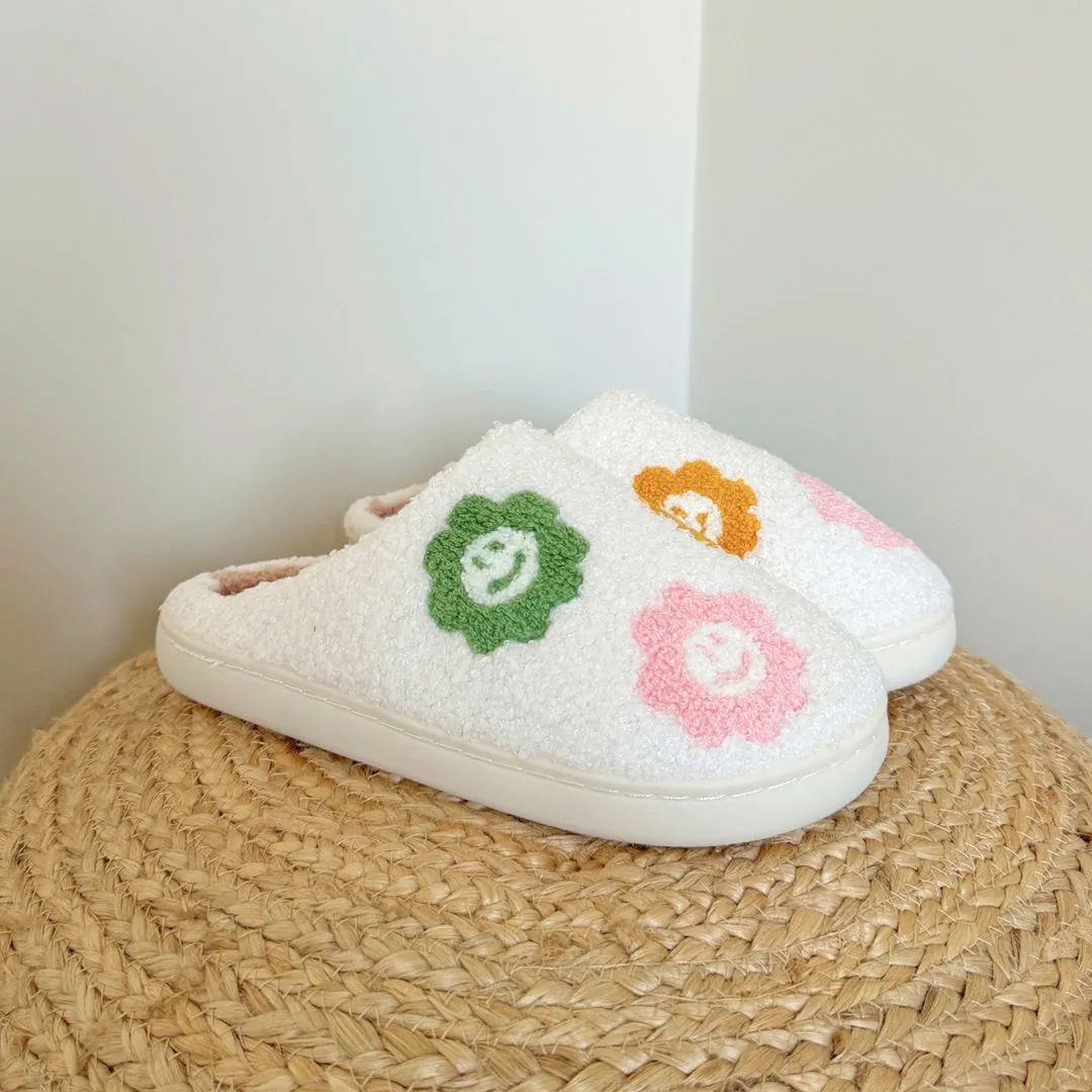 Happy Sunflower Slippers - Buy 1 Get 1 Free