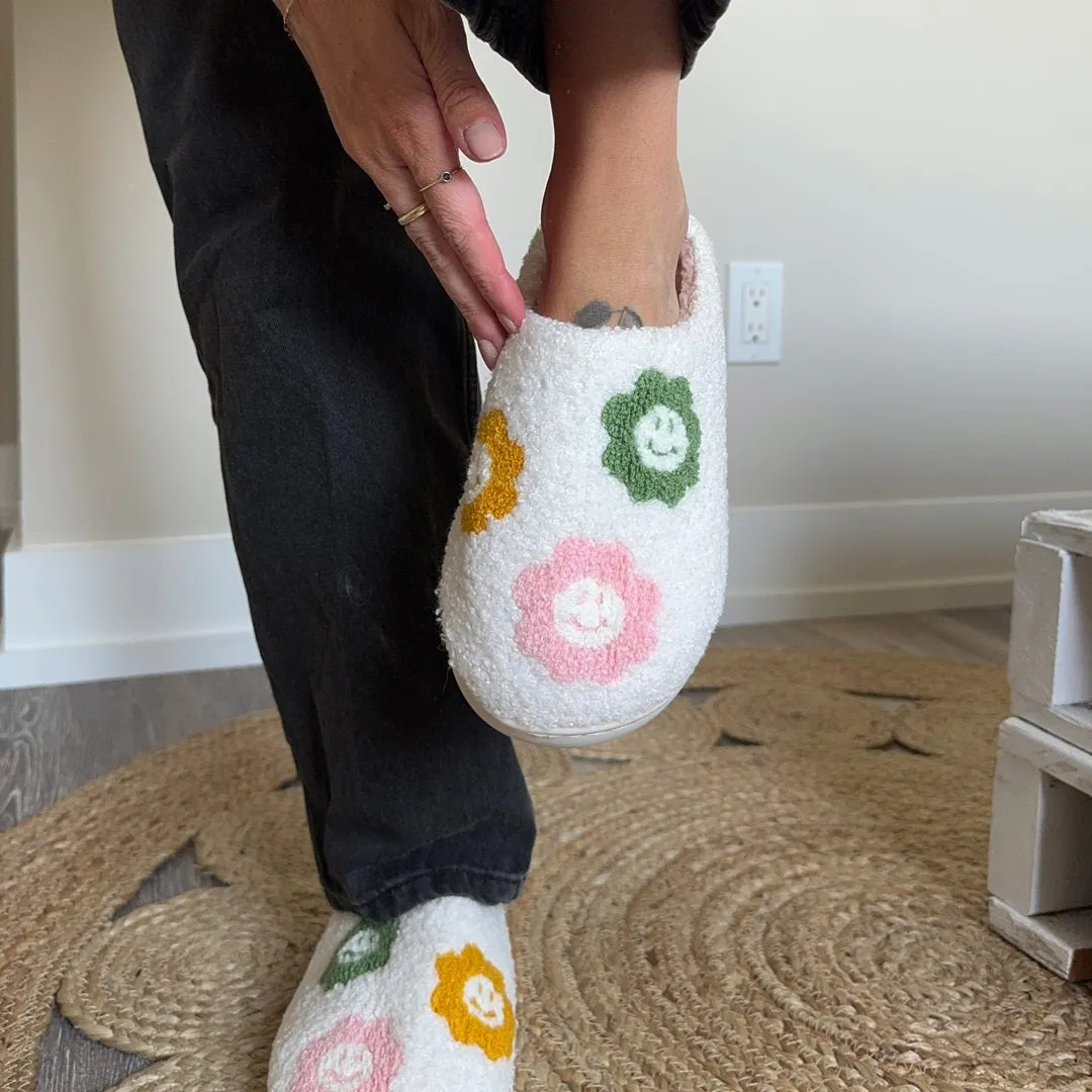 Happy Sunflower Slippers - Buy 1 Get 1 Free