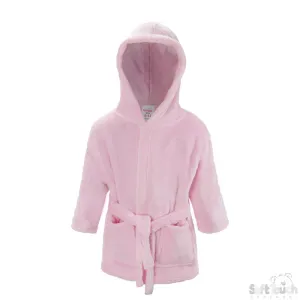 INFANTS PINK FLEECE ROBES (6-24m) (PK6)FBR15-P