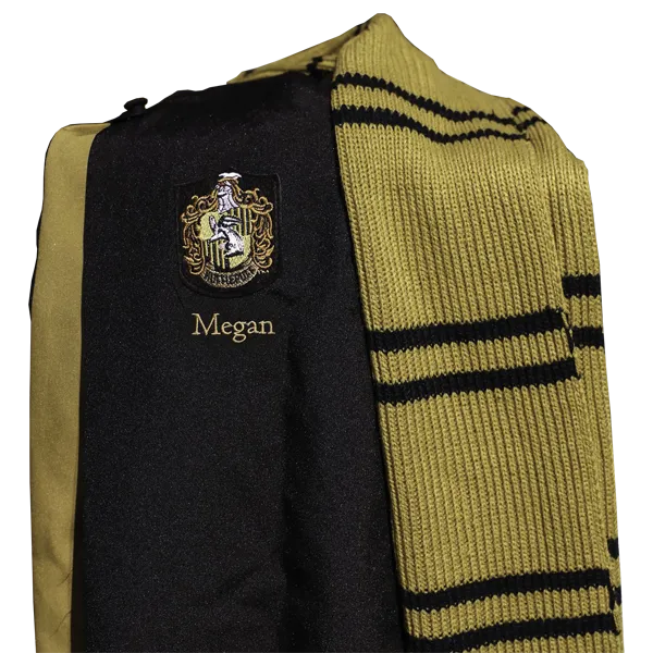 Kids Personalised Hufflepuff Robe