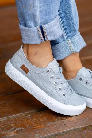 Light Grey and White Sneakers
