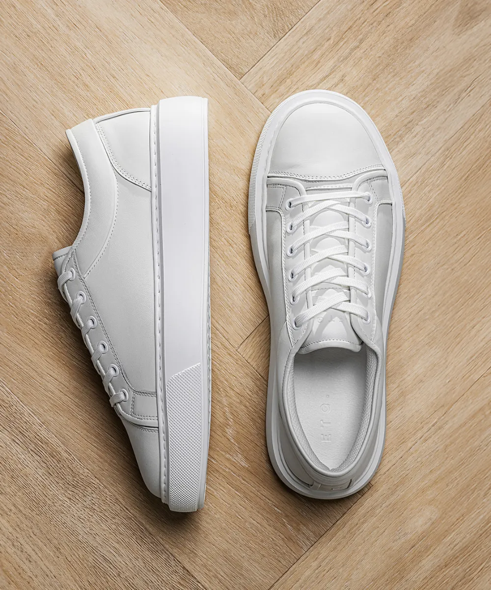 LT 01 Shades Platform Premium Nappa White